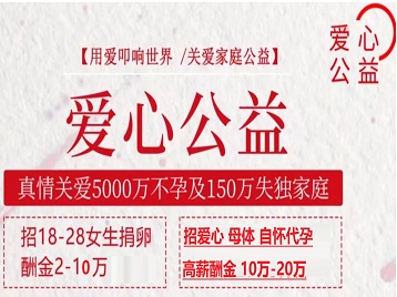 神农架林捐卵助孕生子 爱心志愿者招募